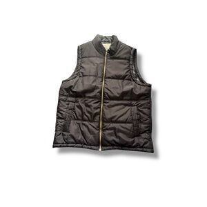 Weatherproof Black Puffer Vest man size L